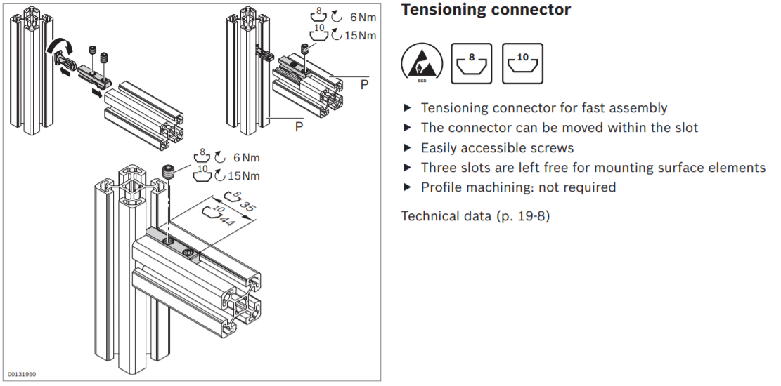 Tensioning-Connector